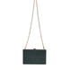 Dolce & Gabbana Black Leather Clutch Evening Crossbody Bag