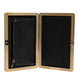 Dolce & Gabbana Brown Leather Clutch Evening Crossbody Bag