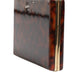 Dolce & Gabbana Brown Leather Clutch Evening Crossbody Bag