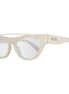 Emilio Pucci White Metal Sunglasses