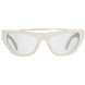 Emilio Pucci White Metal Sunglasses