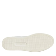 Dolce & Gabbana White Leather Heart Embellished Sneakers Shoes