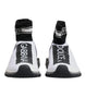 Dolce & Gabbana Λευκά Μαύρα Sorrento Socks Sneakers Παπούτσια