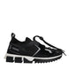 Dolce & Gabbana Black Mesh Sorrento Trekking Sneakers Shoes