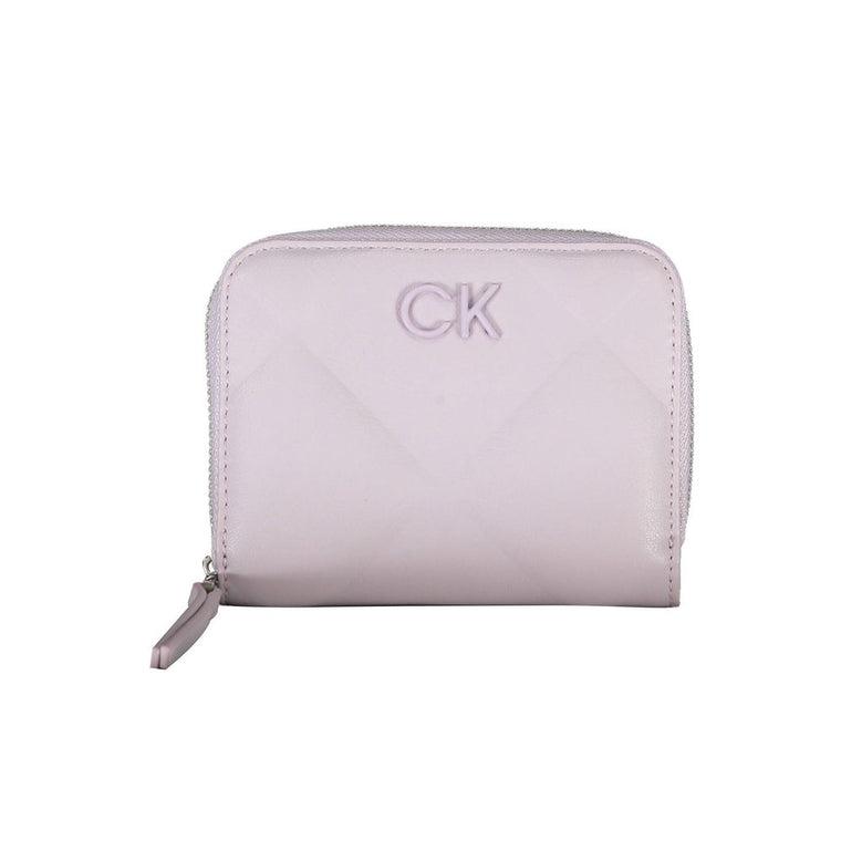 Μωβ Γυναικείο Πορτοφόλι Calvin Klein από Πολυεστέρα  