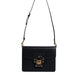 Dolce & Gabbana Black Calfskin Leather Shoulder Strap Bag