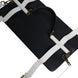 Dolce & Gabbana Blue White Calfskin Leather Crossbody Shoulder Bag