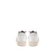 P448 White Leather Low Top Sneakers