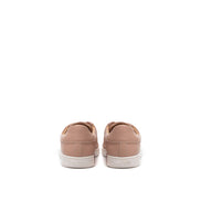 Bally Pink Leather Low Top Sneakers