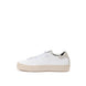 P448 White Leather Sneakers