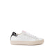 P448 White Leather Low Top Sneakers