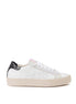 P448 White Leather Low Top Sneakers