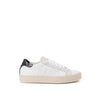 P448 White Leather Low Top Sneakers