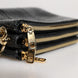 Dolce & Gabbana Black Exotic Leather Shoulder Sling Clutch Bag
