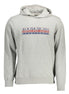 Napapijri Grigio Cotton Men Sweatshirt