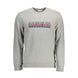 Napapijri Grigio Cotton Men Sweatshirt