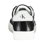 Γυναικεία αθλητικά παπούτσια Calvin Klein από μαύρο δέρμα
