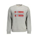 Napapijri Grigio Cotton Men Sweatshirt