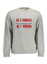 Napapijri Grigio Cotton Men Sweatshirt