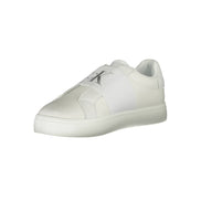 Γυναικεία sneakers Calvin Klein Bianco από δέρμα