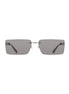 Calvin Klein Black Metal Women Sunglasses