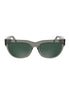 Calvin Klein Grigio Acetate Women Sunglass