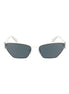Calvin Klein White Metal Women Sunglasses