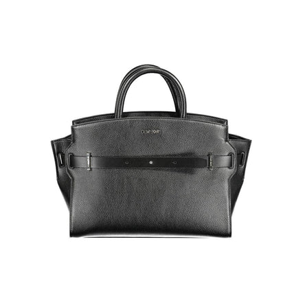 Τσάντα γυναικεία Calvin Klein Nero από πολυουρεθάνη