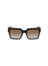 Calvin Klein Brown Plastic Women Sunglasses