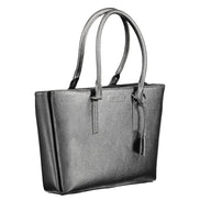 Calvin Klein Black Polyurethane Women Shoulder Bag