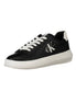 Calvin Klein Black Leather Women Sneaker