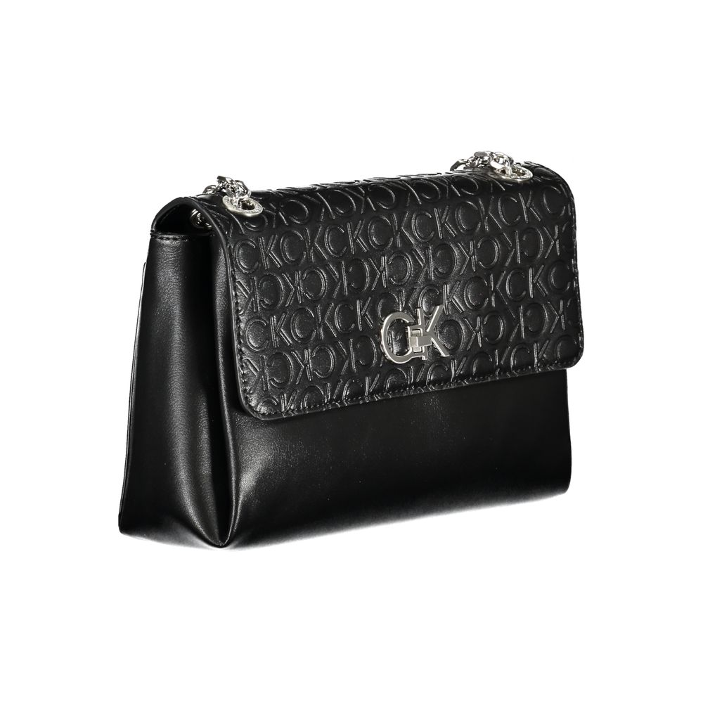 Γυναικεία Τσάντα Χειρός Calvin Klein Nero από Πολυεστέρα  