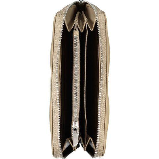 Calvin Klein Beige Polyester Women Wallet