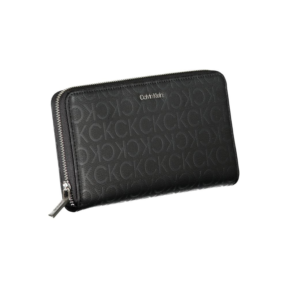Γυναικείο Πορτοφόλι Calvin Klein Nero Πολυεστέρας