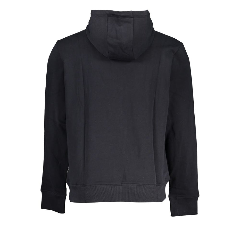 Napapijri Black Cotton Men's Hoodie