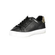 Γυναικεία sneakers Calvin Klein μαύρα από δέρμα