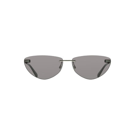 Calvin Klein Black Metal Women Sunglass