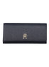 Tommy Hilfiger Blue Polyurethane Women Wallet