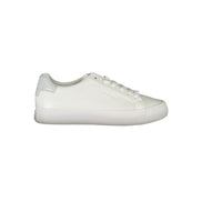 Γυναικεία sneakers Calvin Klein Bianco από δέρμα