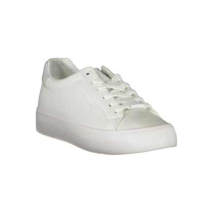 Calvin Klein Λευκά Δερμάτινα Sneakers