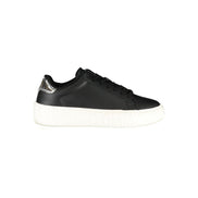 Γυναικεία αθλητικά παπούτσια Tommy Hilfiger Black από δέρμα