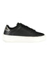 Tommy Hilfiger Black Leather Women Sneaker