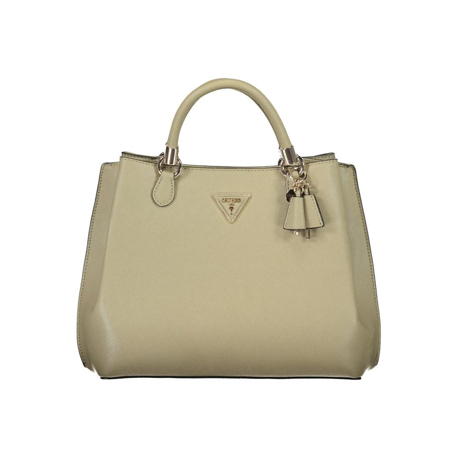 Guess Jeans Verde Poliuretano Women's Handbag