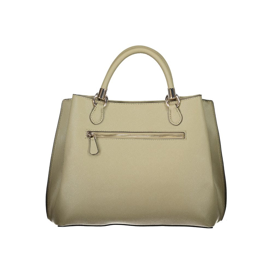 Guess Jeans Verde Poliuretano Women's Handbag