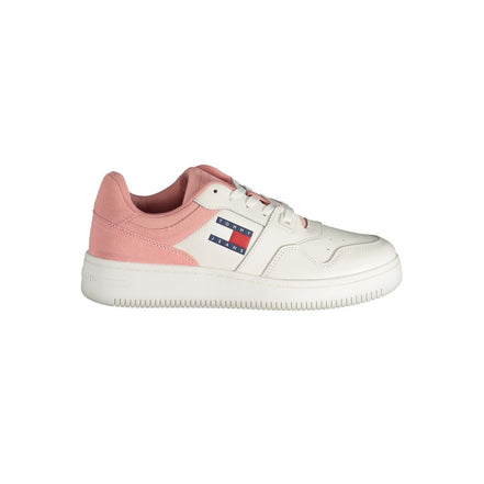 Γυναικεία sneakers Tommy Hilfiger Rosa από δέρμα