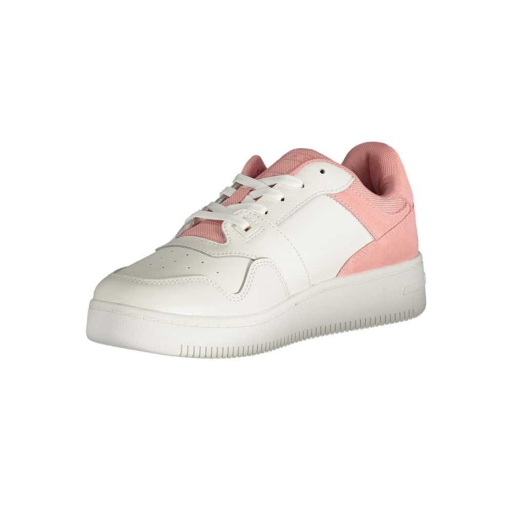Γυναικεία sneakers Tommy Hilfiger Rosa από δέρμα