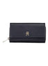 Tommy Hilfiger Blue Polyurethane Women Wallet