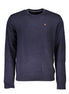 Napapijri Blue Cotton Men Sweater