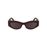 Calvin Klein Rosso Acetate Women Sunglass