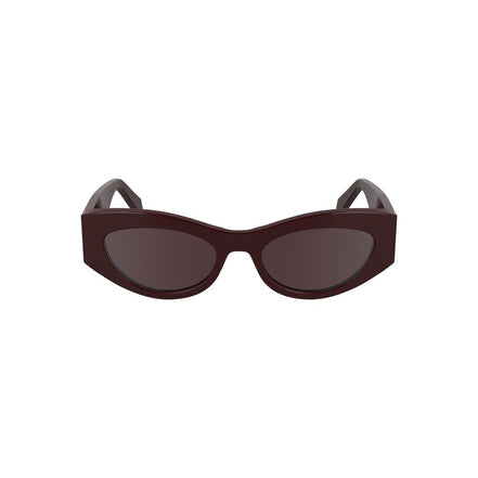 Calvin Klein Rosso Acetate Women Sunglass